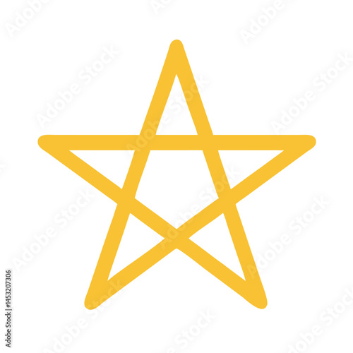 Shining Star Illuminating the Night Sky, Symbolizing Hope and Dreams