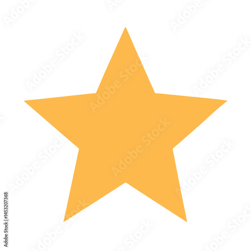 Shining Star Illuminating the Night Sky, Symbolizing Hope and Dreams