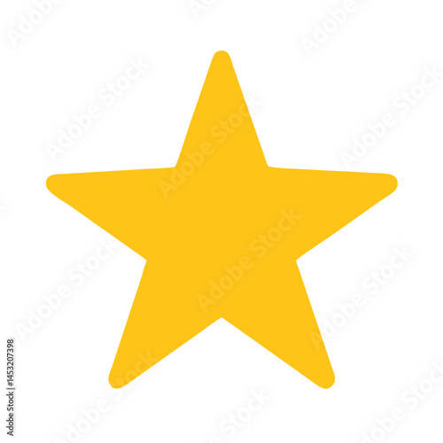 Shining Star Illuminating the Night Sky, Symbolizing Hope and Dreams