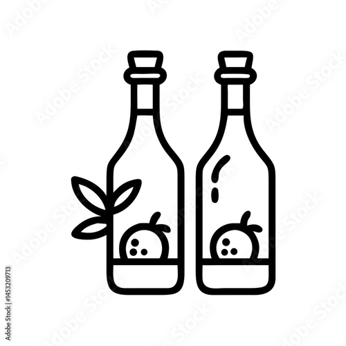 vinegar and oil