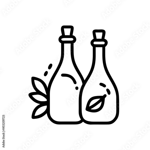 vinegar and oil