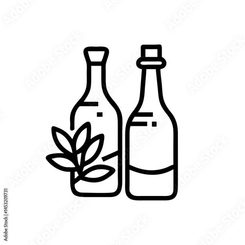 vinegar and oil