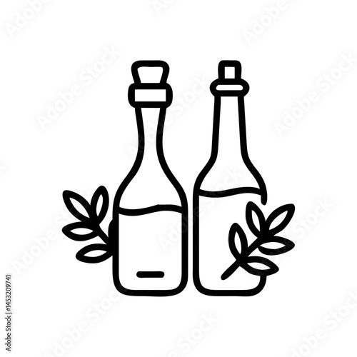vinegar and oil