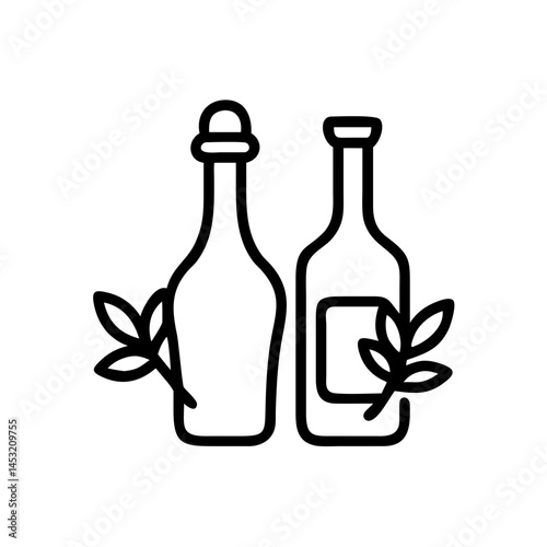 vinegar and oil