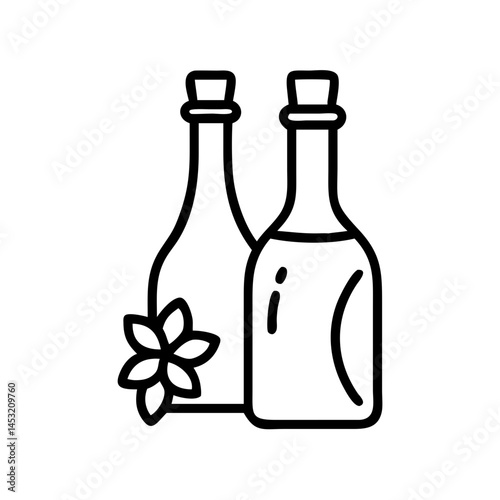 vinegar and oil