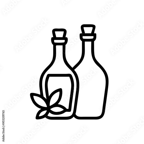 vinegar and oil
