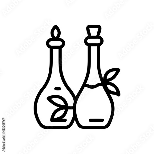vinegar and oil