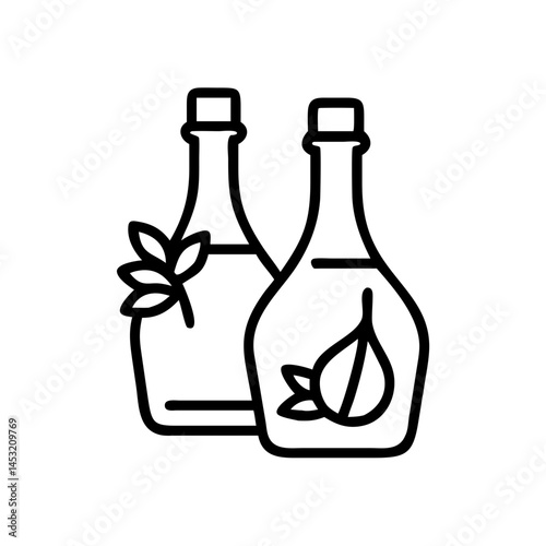 vinegar and oil