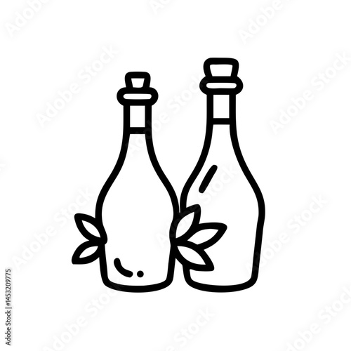 vinegar and oil