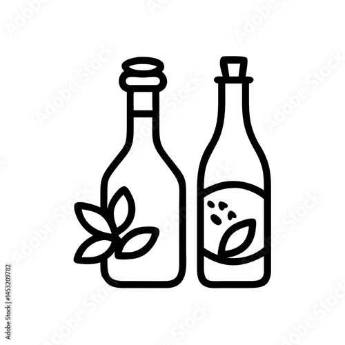 vinegar and oil