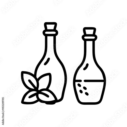 vinegar and oil