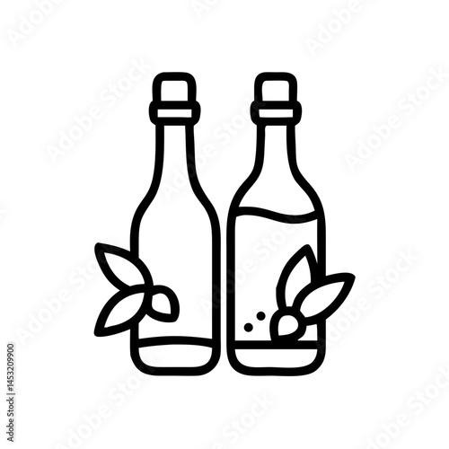 vinegar and oil