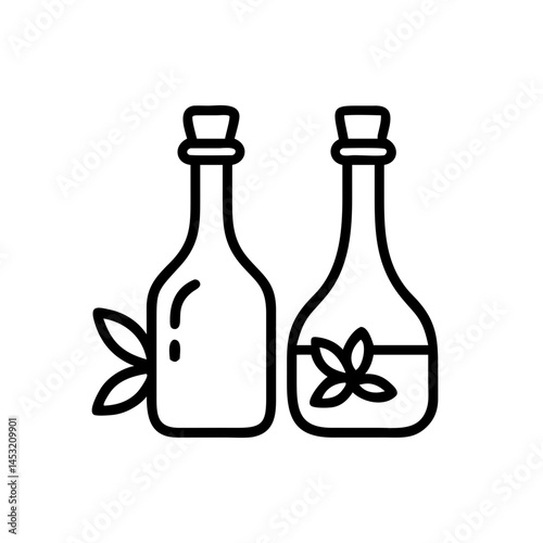vinegar and oil