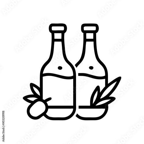 vinegar and oil
