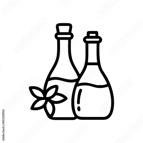 vinegar and oil