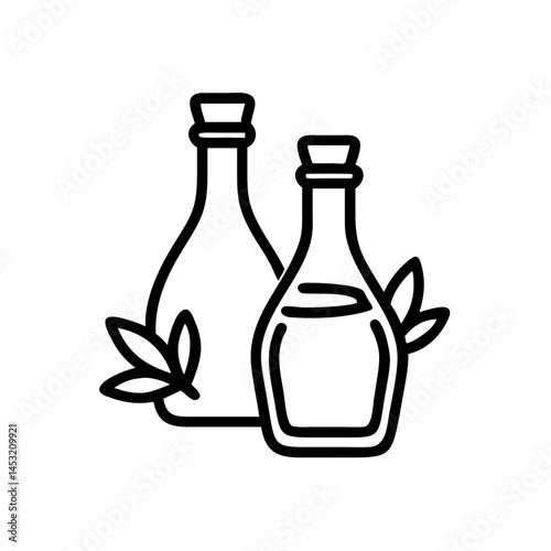 vinegar and oil