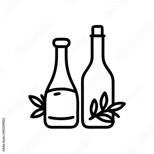 vinegar and oil