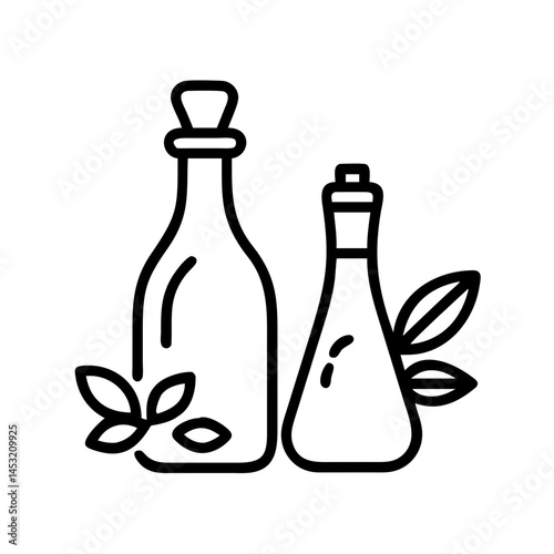 vinegar and oil