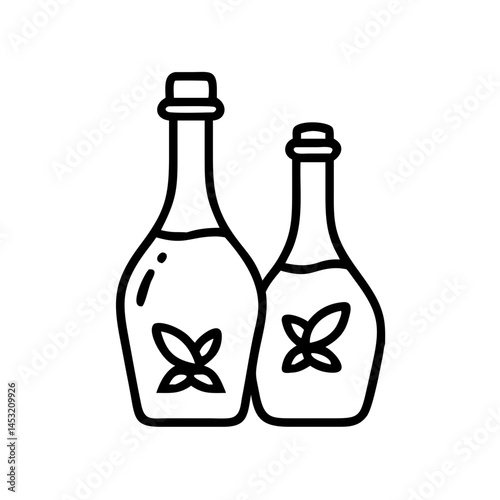 vinegar and oil
