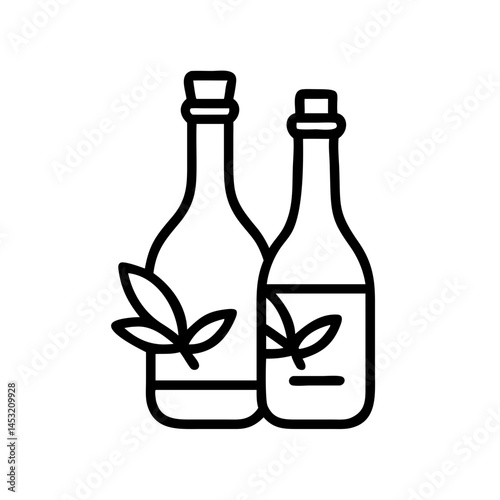 vinegar and oil