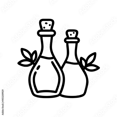 vinegar and oil