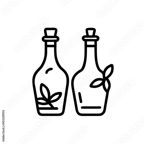 vinegar and oil