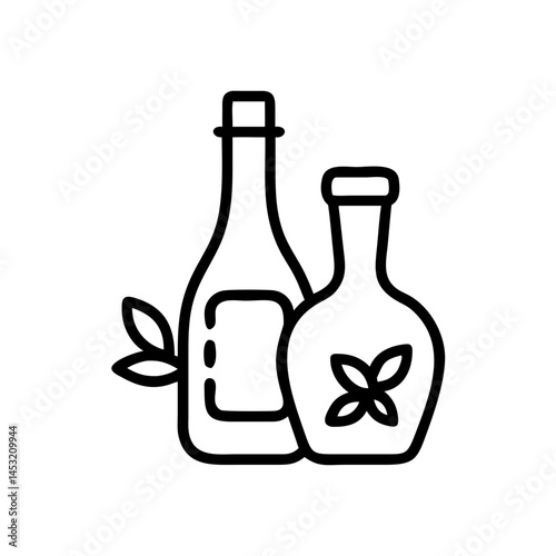 vinegar and oil