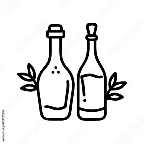 vinegar and oil