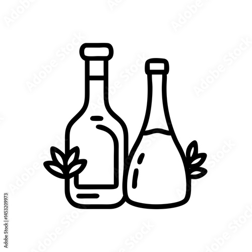 vinegar and oil