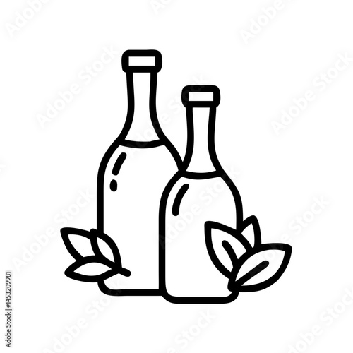 vinegar and oil