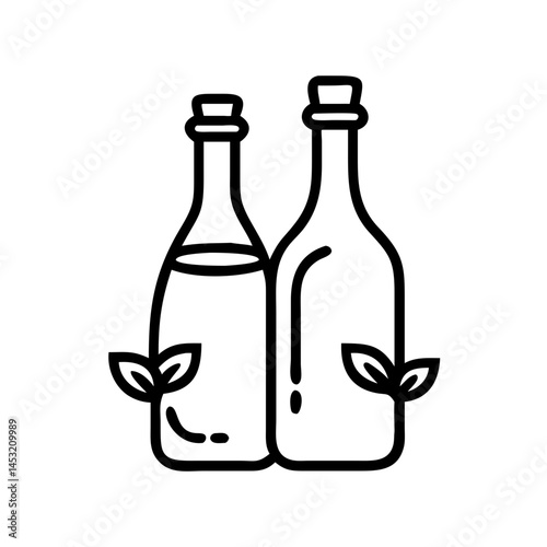 vinegar and oil