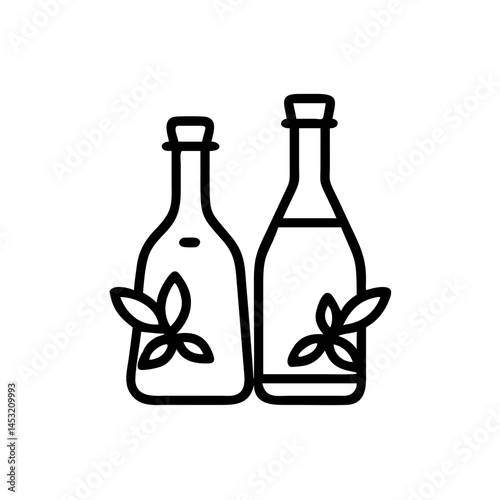 vinegar and oil