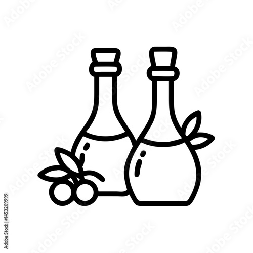 vinegar and oil