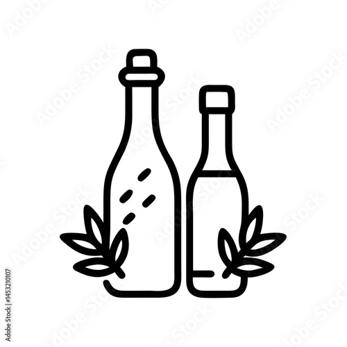 vinegar and oil