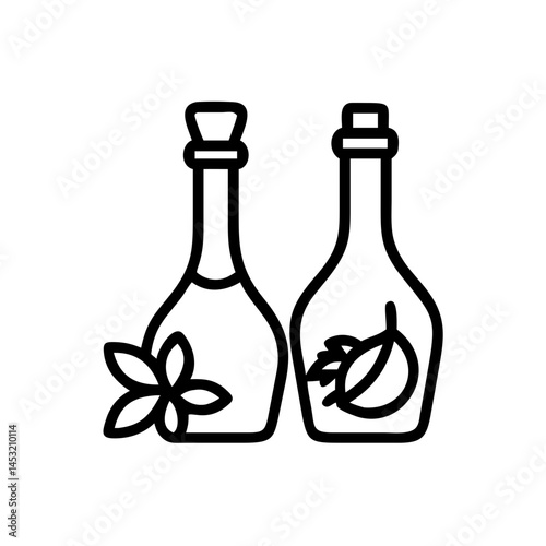vinegar and oil