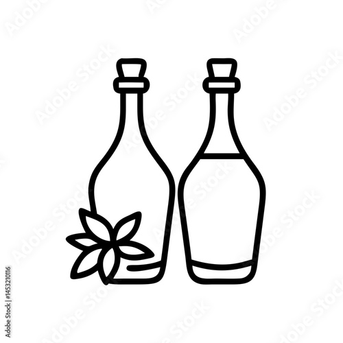 vinegar and oil