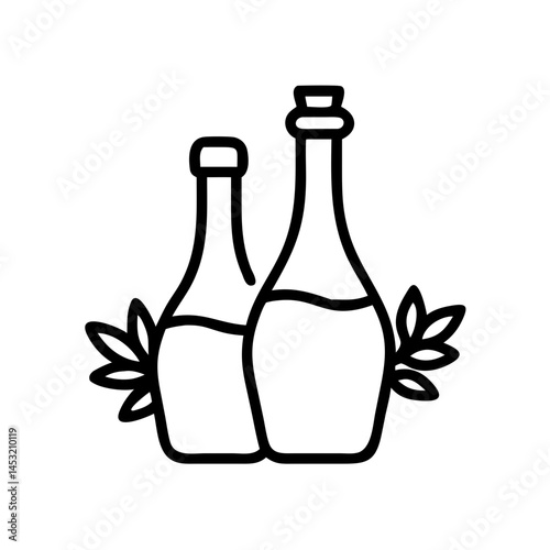 vinegar and oil