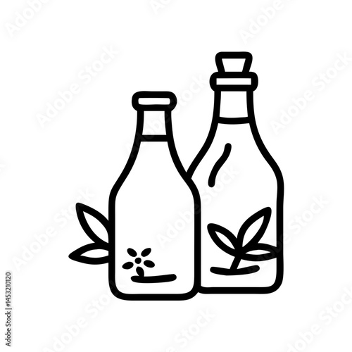 vinegar and oil