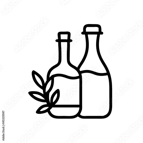 vinegar and oil