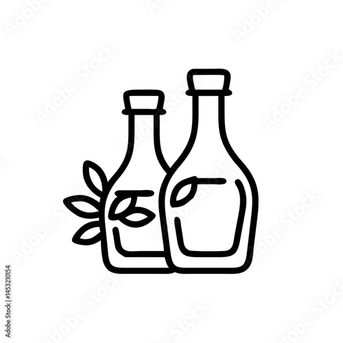 vinegar and oil