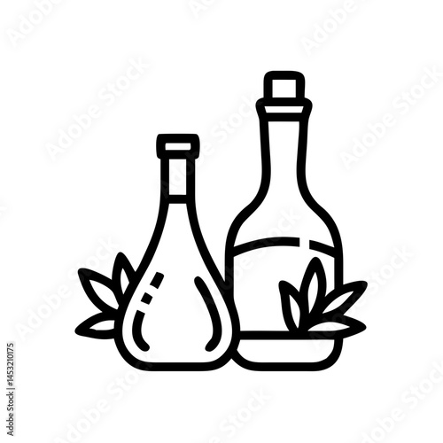 vinegar and oil
