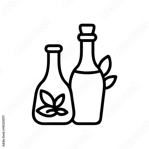 vinegar and oil