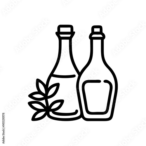 vinegar and oil