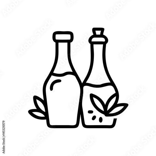 vinegar and oil