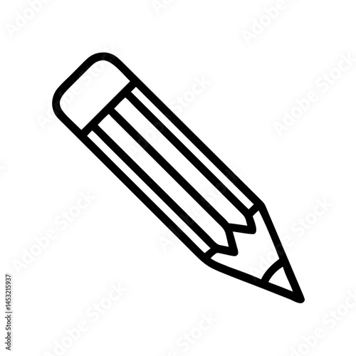Pencil icons symbolize creativity and artistic expression. Essential for drawing, writing, and educational themes, these designs reflect the art of communication through simple tools.