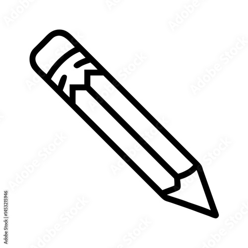 Pencil icons symbolize creativity and artistic expression. Essential for drawing, writing, and educational themes, these designs reflect the art of communication through simple tools.