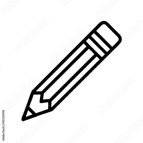Pencil icons symbolize creativity and artistic expression. Essential for drawing, writing, and educational themes, these designs reflect the art of communication through simple tools.