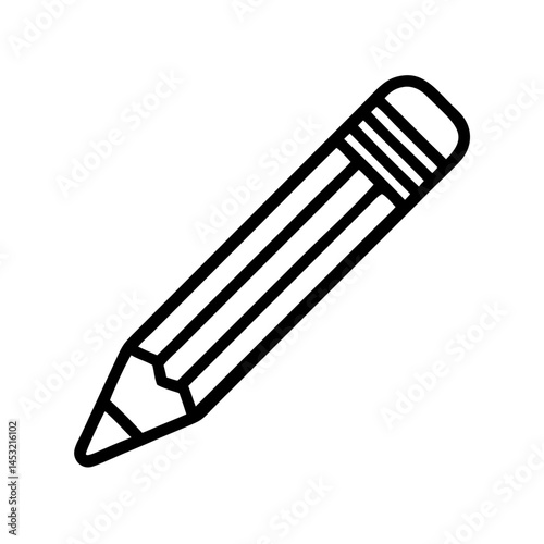 Pencil icons symbolize creativity and artistic expression. Essential for drawing, writing, and educational themes, these designs reflect the art of communication through simple tools.