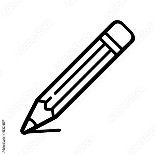 Pencil icons symbolize creativity and artistic expression. Essential for drawing, writing, and educational themes, these designs reflect the art of communication through simple tools.