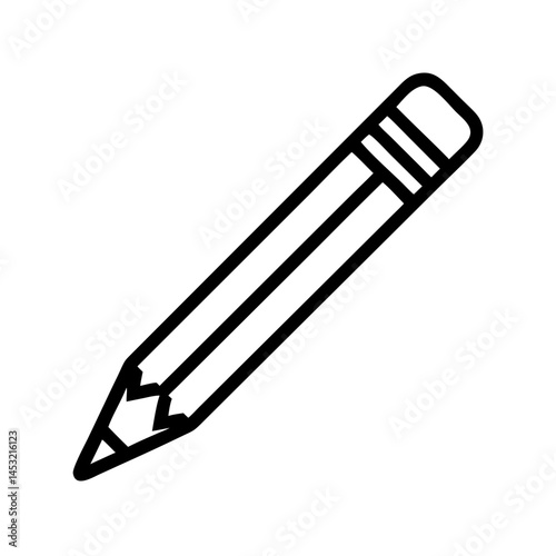 Pencil icons symbolize creativity and artistic expression. Essential for drawing, writing, and educational themes, these designs reflect the art of communication through simple tools.